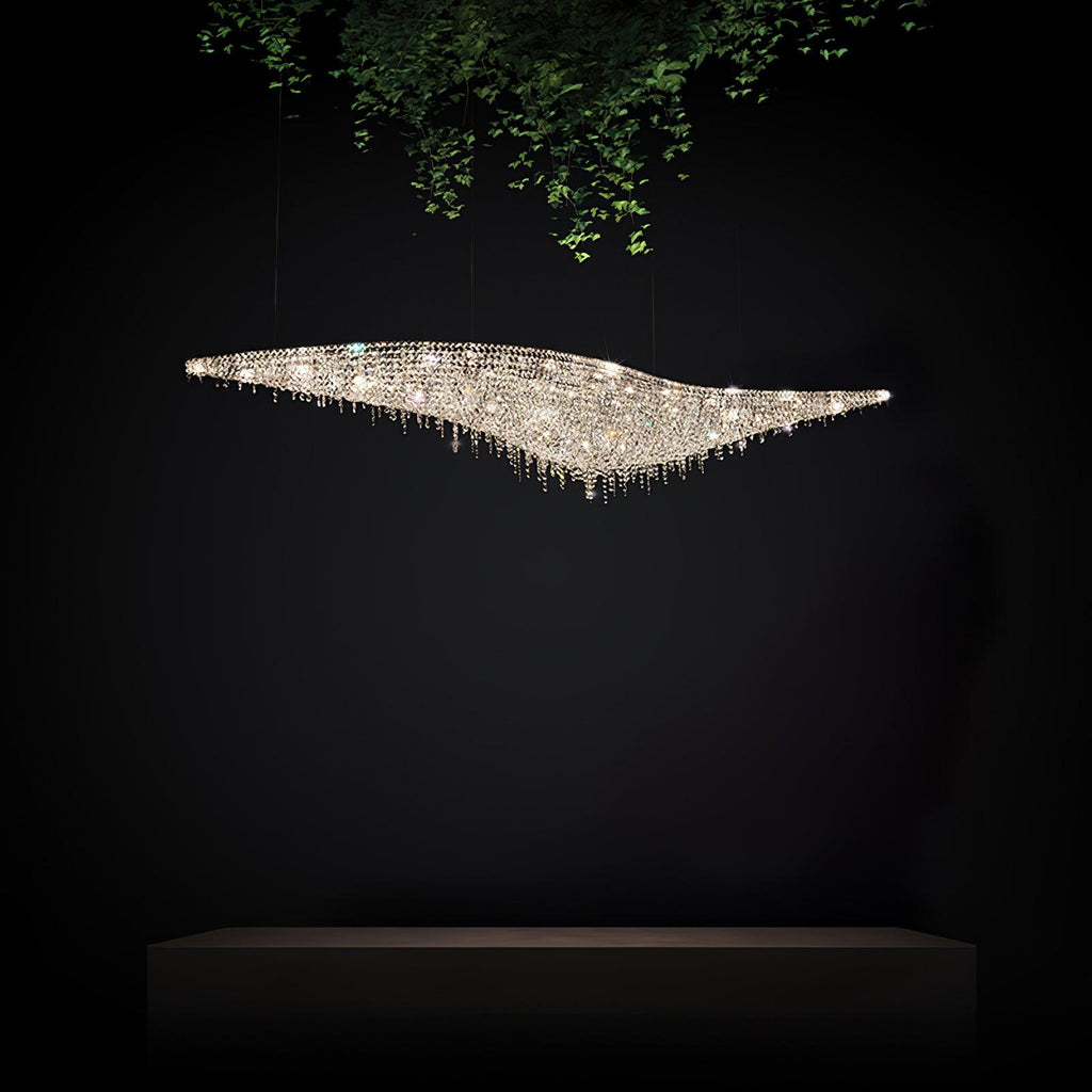 Haveriel Crystal Pendant Light-Moonnatur