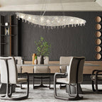 Haveriel Crystal Pendant Light-Moonnatur