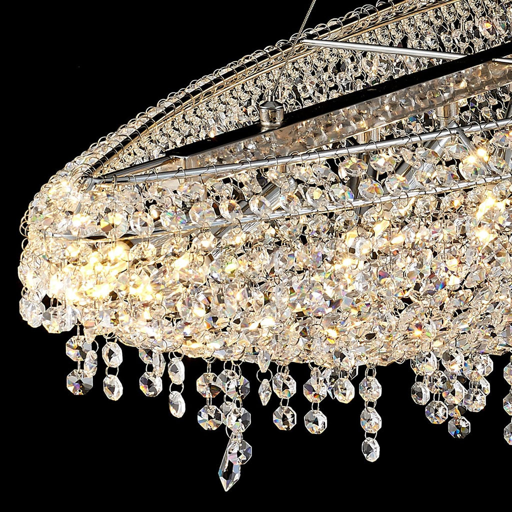 Haveriel Crystal Pendant Light-Moonnatur