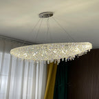 Haveriel Crystal Pendant Light-Moonnatur