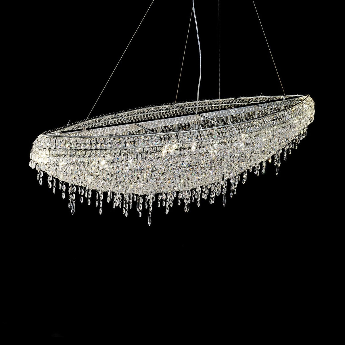 Haveriel Crystal Pendant Light-Moonnatur