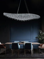 Haveriel Crystal Pendant Light-Moonnatur