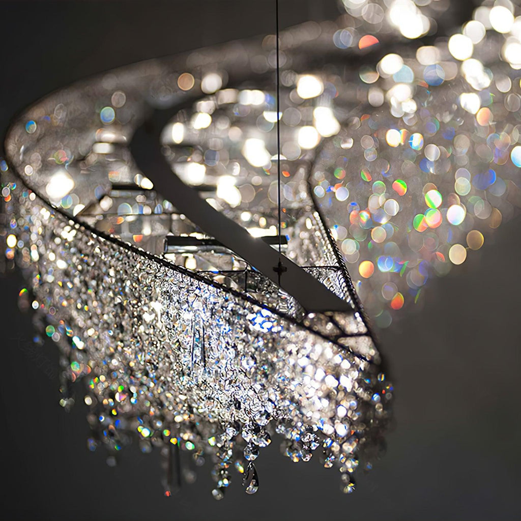 Haveriel Crystal Pendant Light-Moonnatur
