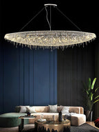 Haveriel Crystal Pendant Light-Moonnatur