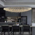 Haveriel Crystal Pendant Light-Moonnatur