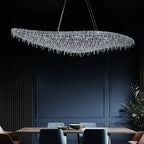 Haveriel Crystal Pendant Light-Moonnatur
