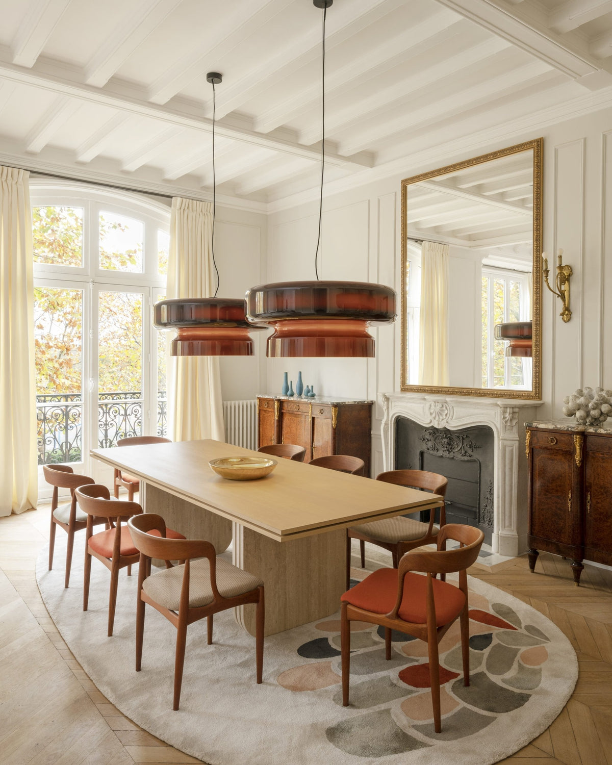 Verdenaria Glass Pendant Light-Moonnatur