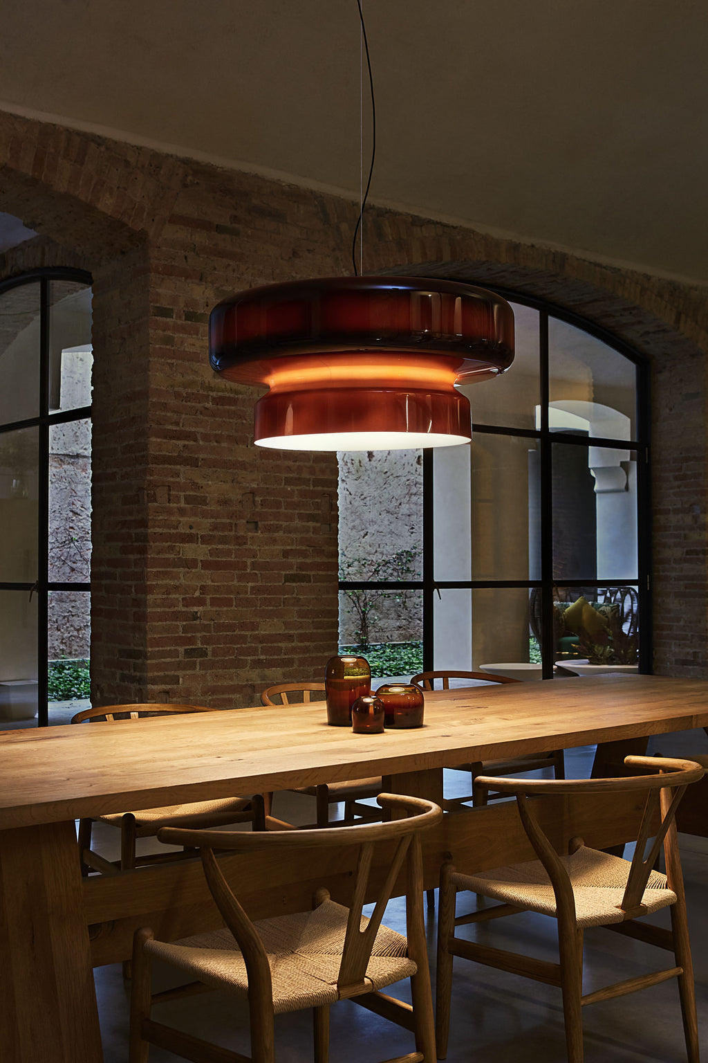 Verdenaria Glass Pendant Light-Moonnatur