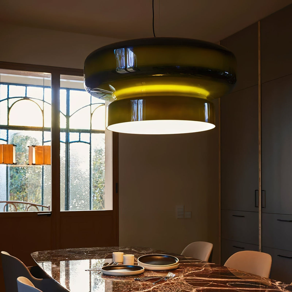 Verdenaria Glass Pendant Light-Moonnatur