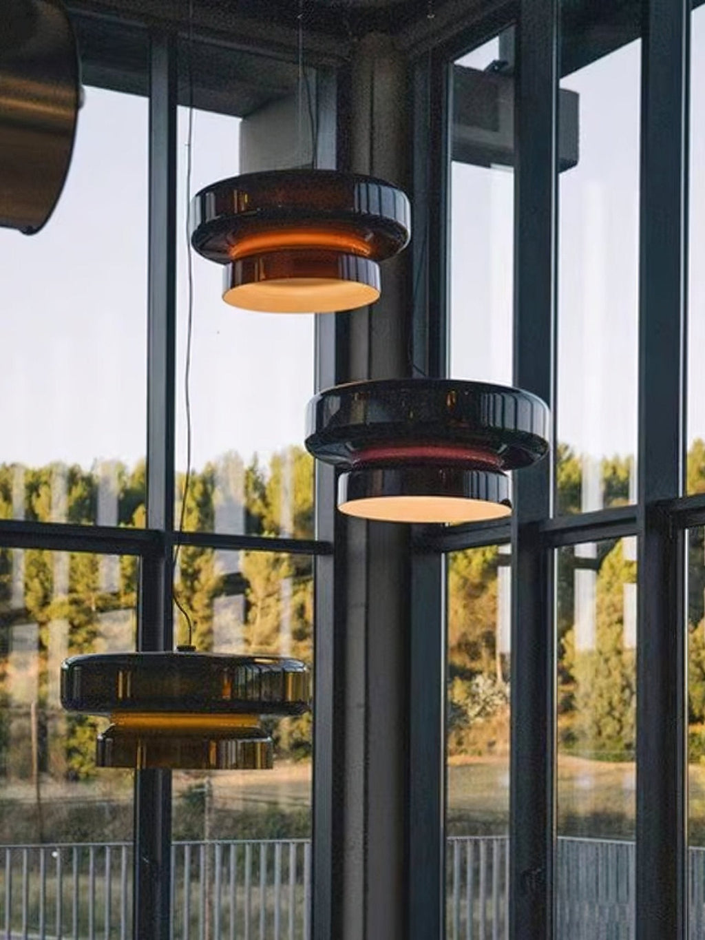 Verdenaria Glass Pendant Light-Moonnatur