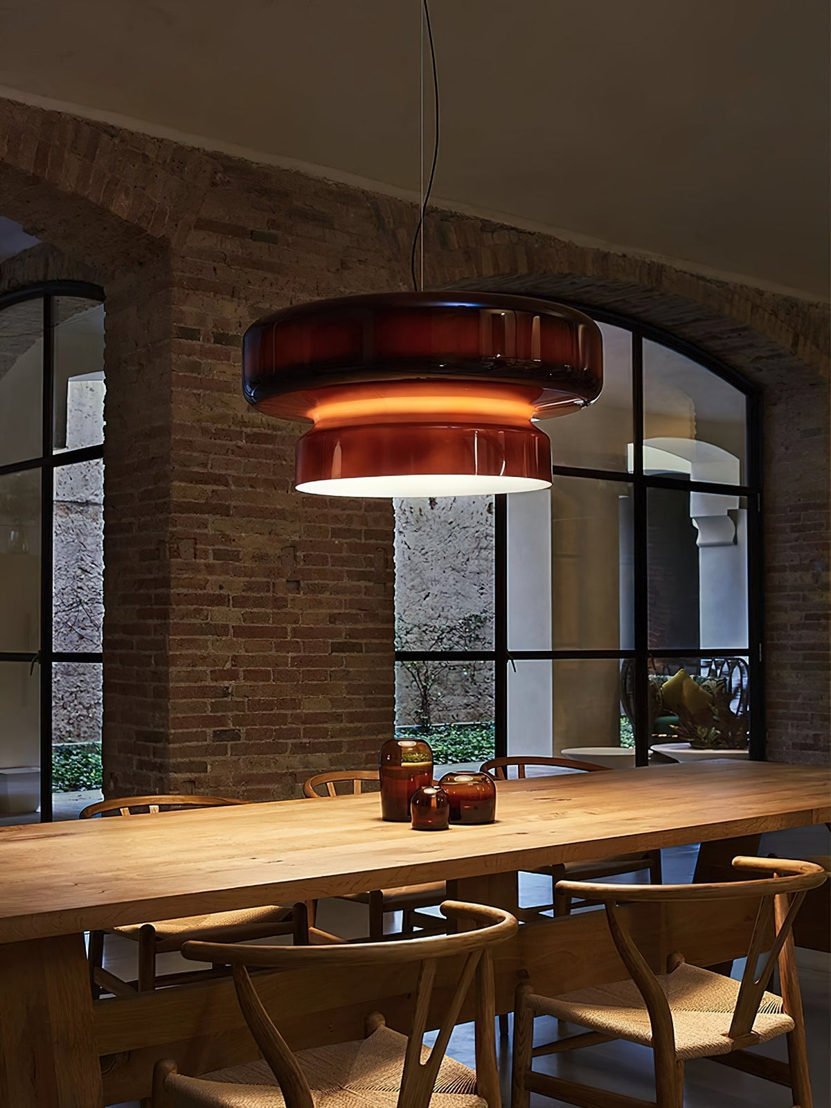 Verdenaria Glass Pendant Light-Moonnatur