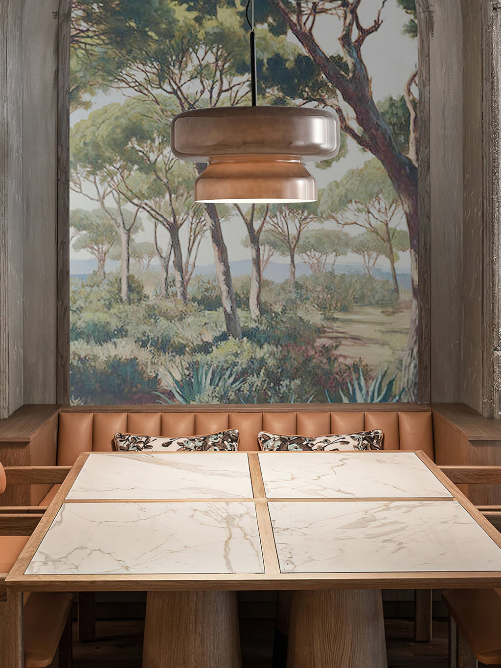 Verdenaria Glass Pendant Light-Moonnatur