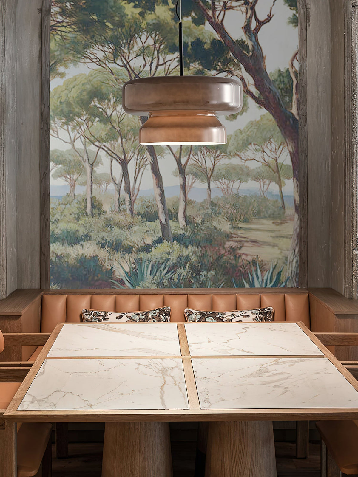 Verdenaria Glass Pendant Light-Moonnatur