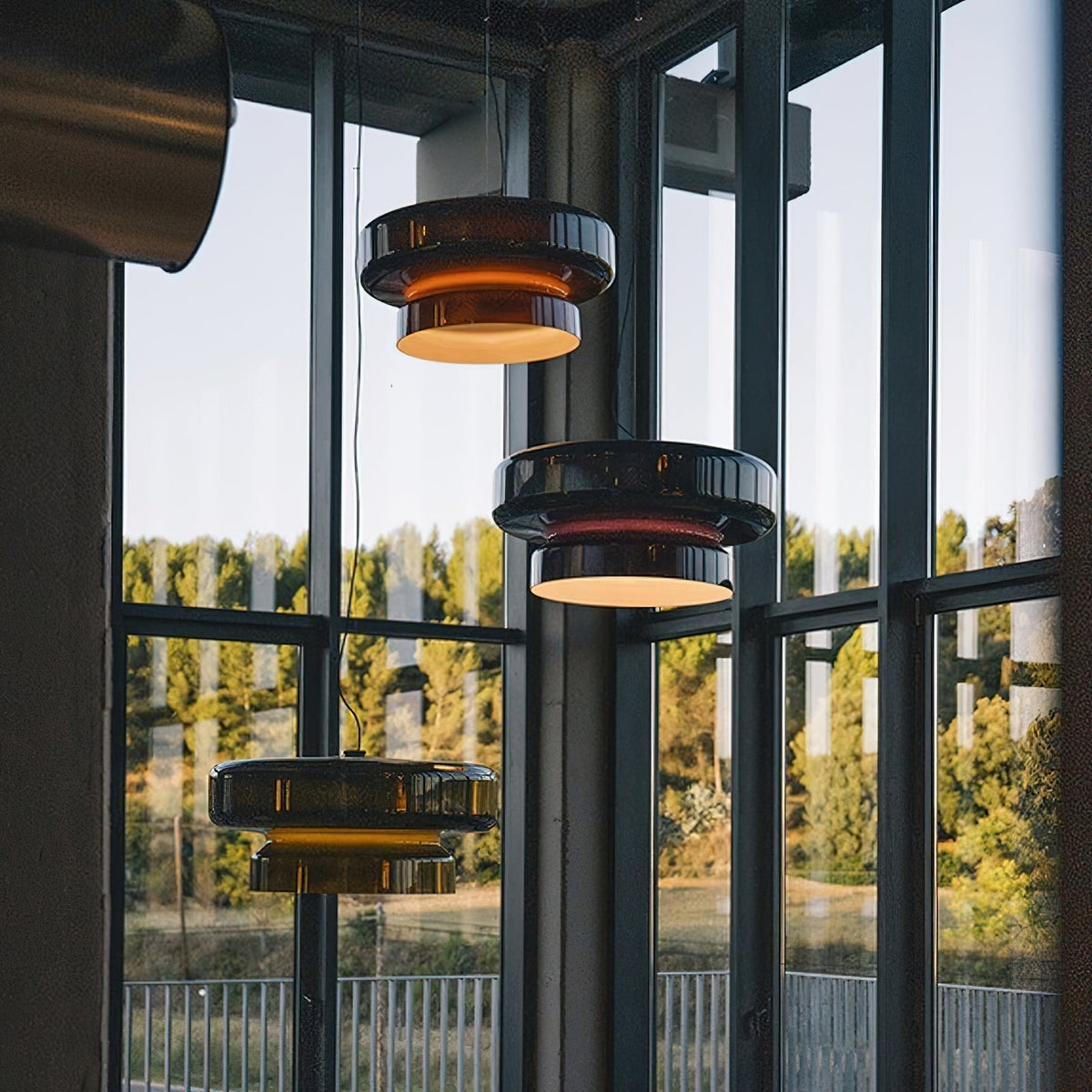 Verdenaria Glass Pendant Light-Moonnatur