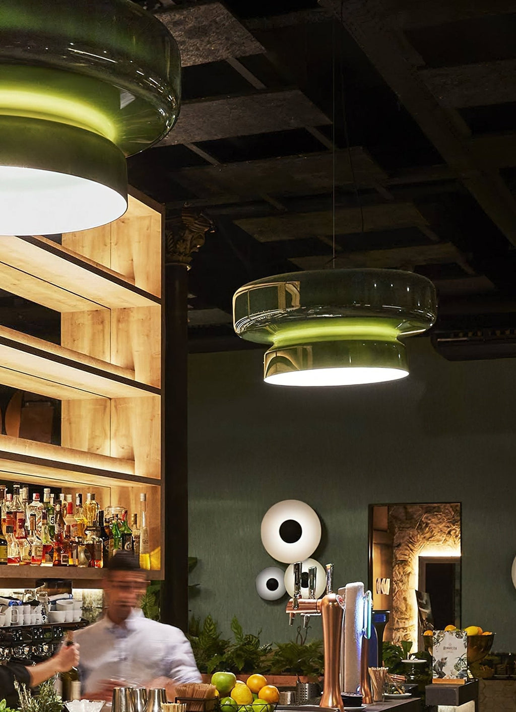Verdenaria Glass Pendant Light-Moonnatur