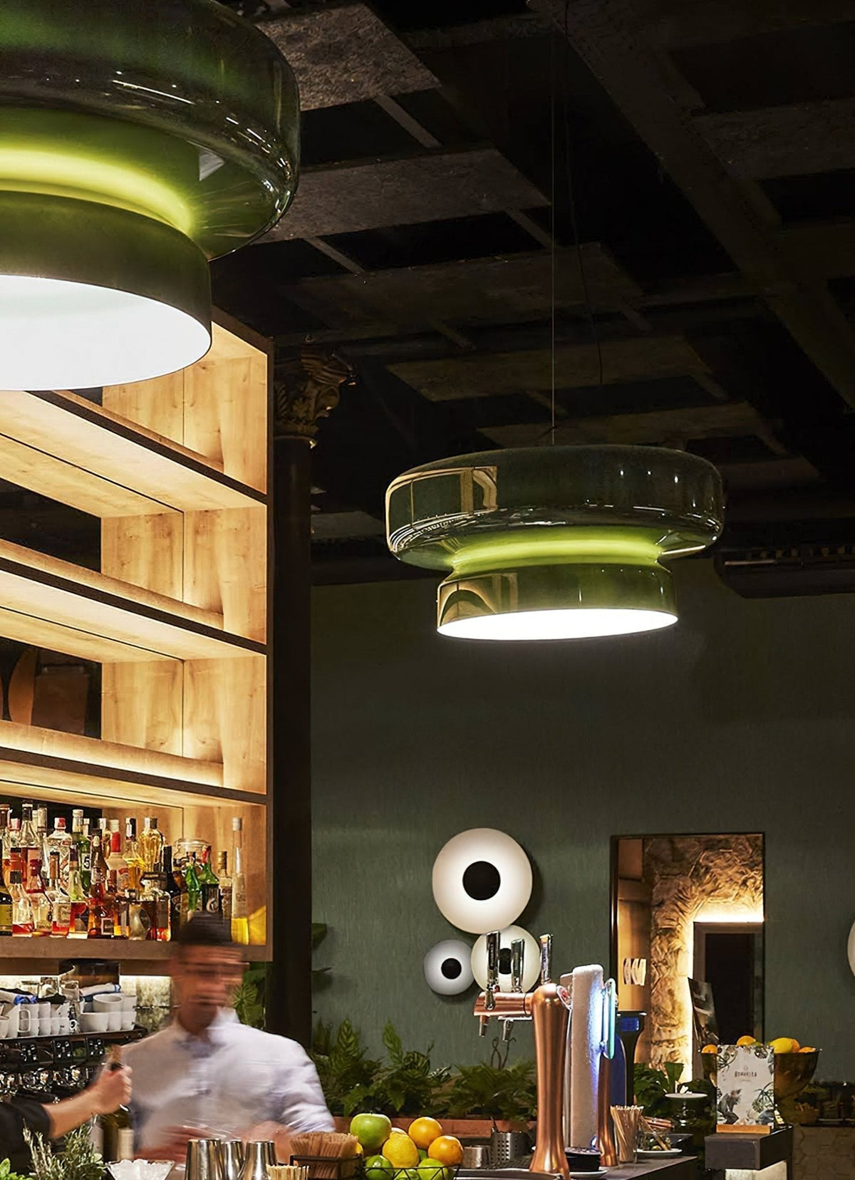 Verdenaria Glass Pendant Light-Moonnatur