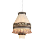 Avenaria Fabric Pendant Light-Moonnatur