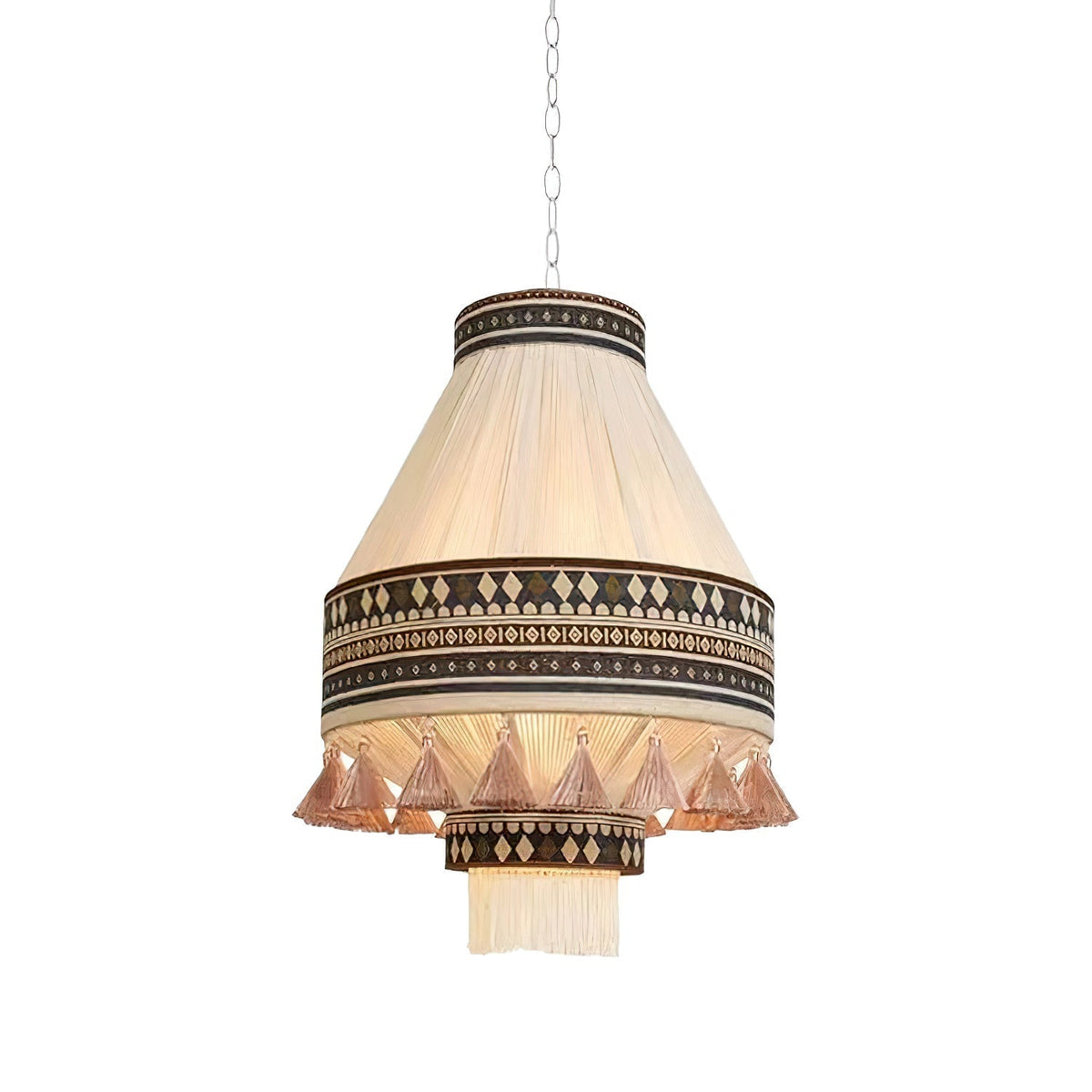 Avenaria Fabric Pendant Light-Moonnatur