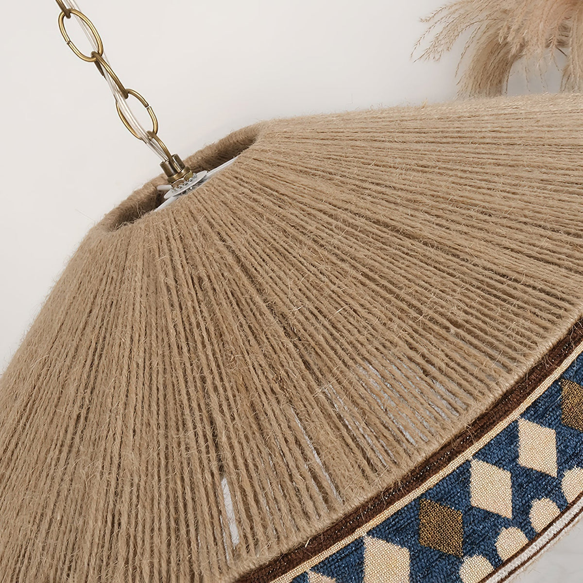 Avenaria Fabric Pendant Light-Moonnatur