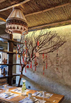 Avenaria Fabric Pendant Light-Moonnatur