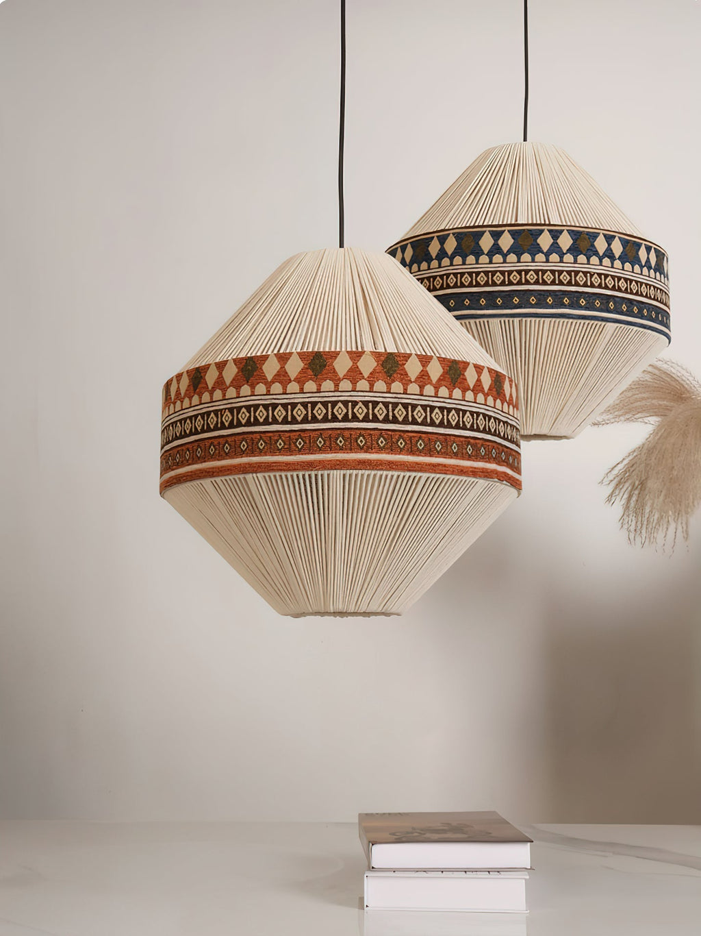 Avenaria Fabric Pendant Light-Moonnatur