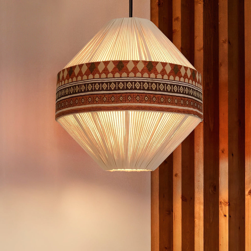 Avenaria Fabric Pendant Light-Moonnatur