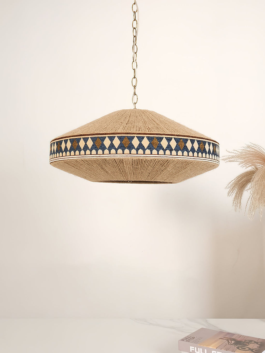Avenaria Fabric Pendant Light-Moonnatur