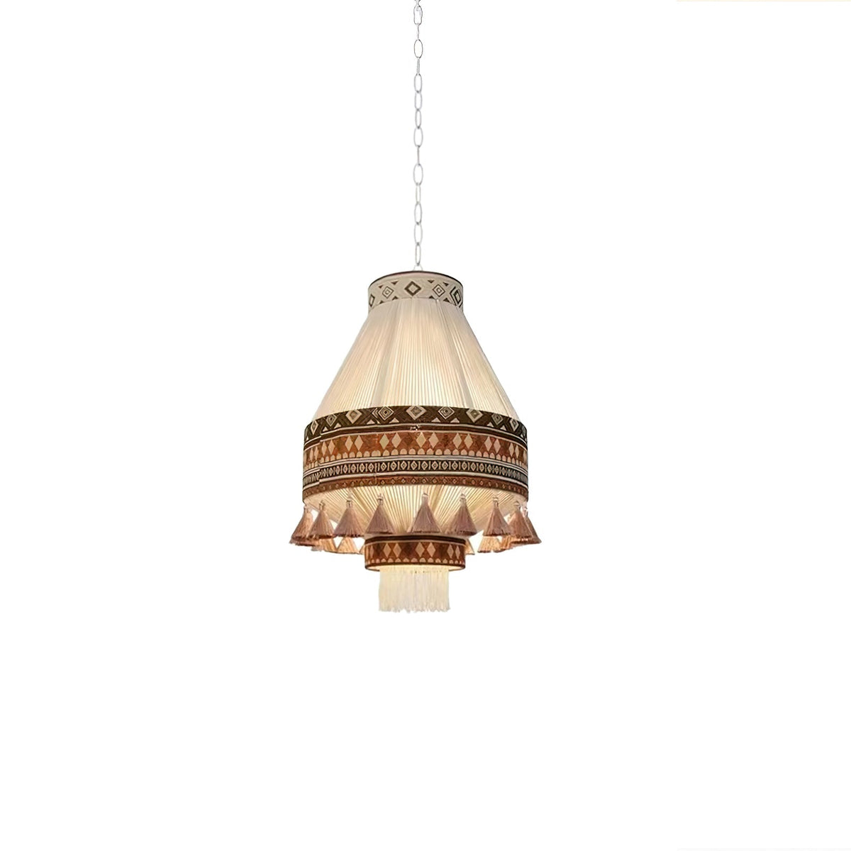 Avenaria Fabric Pendant Light-Moonnatur