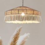 Ainsley Hemp Rope Chandelier-Moonnatur
