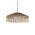 Ainsley Hemp Rope Chandelier-Moonnatur