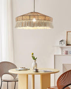 Ainsley Hemp Rope Chandelier-Moonnatur