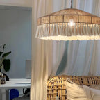 Ainsley Hemp Rope Chandelier-Moonnatur