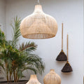 Corenlynne Rattan Pendant Light-Moonnatur