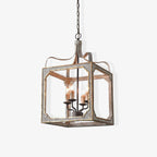 Larklyn Wood Chandelier-Moonnatur
