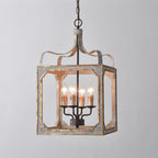 Larklyn Wood Chandelier-Moonnatur