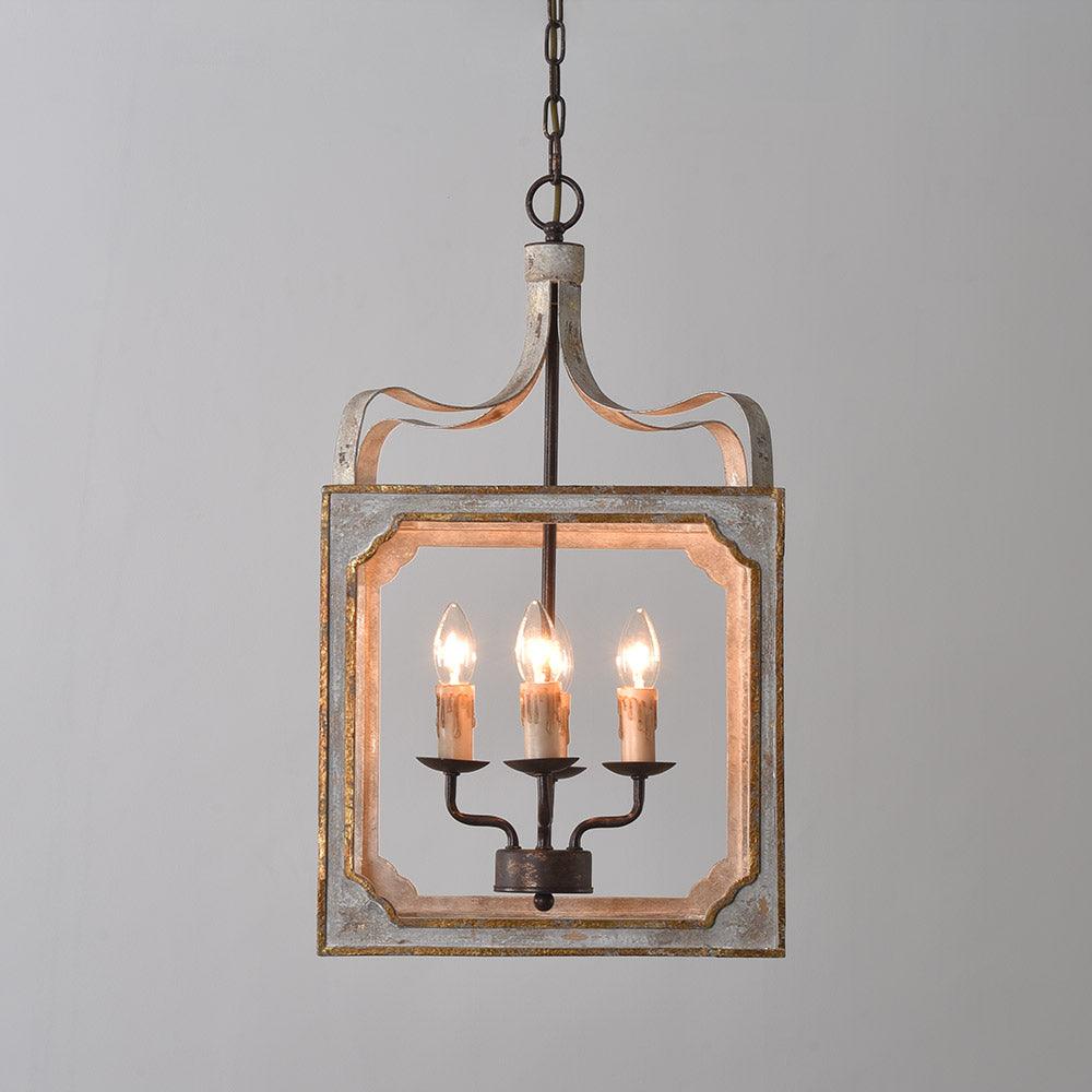 Larklyn Wood Chandelier-Moonnatur