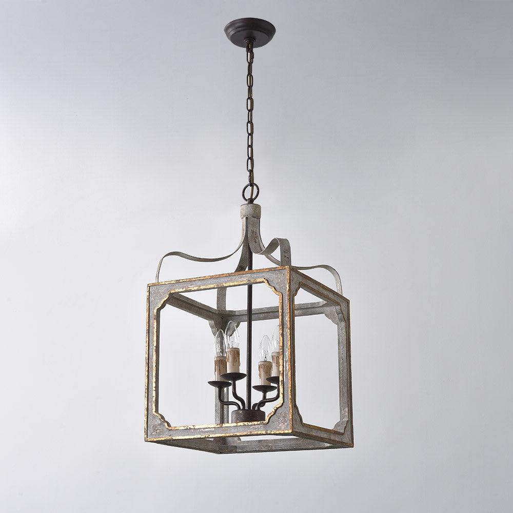 Larklyn Wood Chandelier-Moonnatur