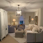 Larklyn Wood Chandelier-Moonnatur
