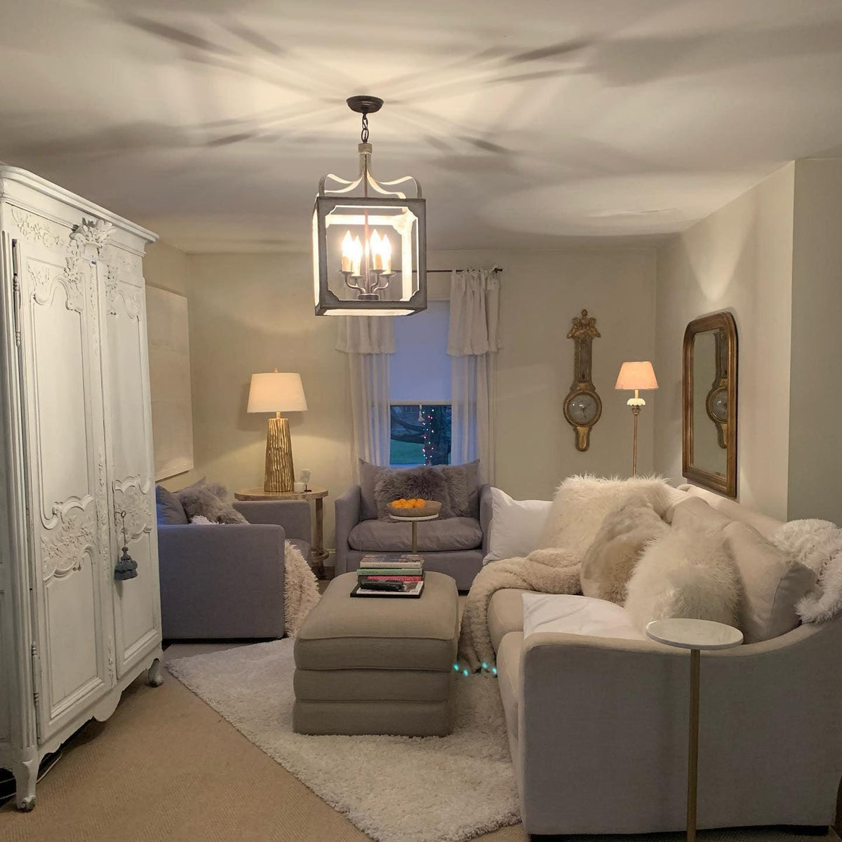 Larklyn Wood Chandelier-Moonnatur