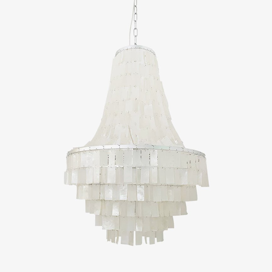 Veldenara Shell Chandelier-Moonnatur