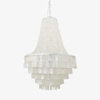 Veldenara Shell Chandelier-Moonnatur