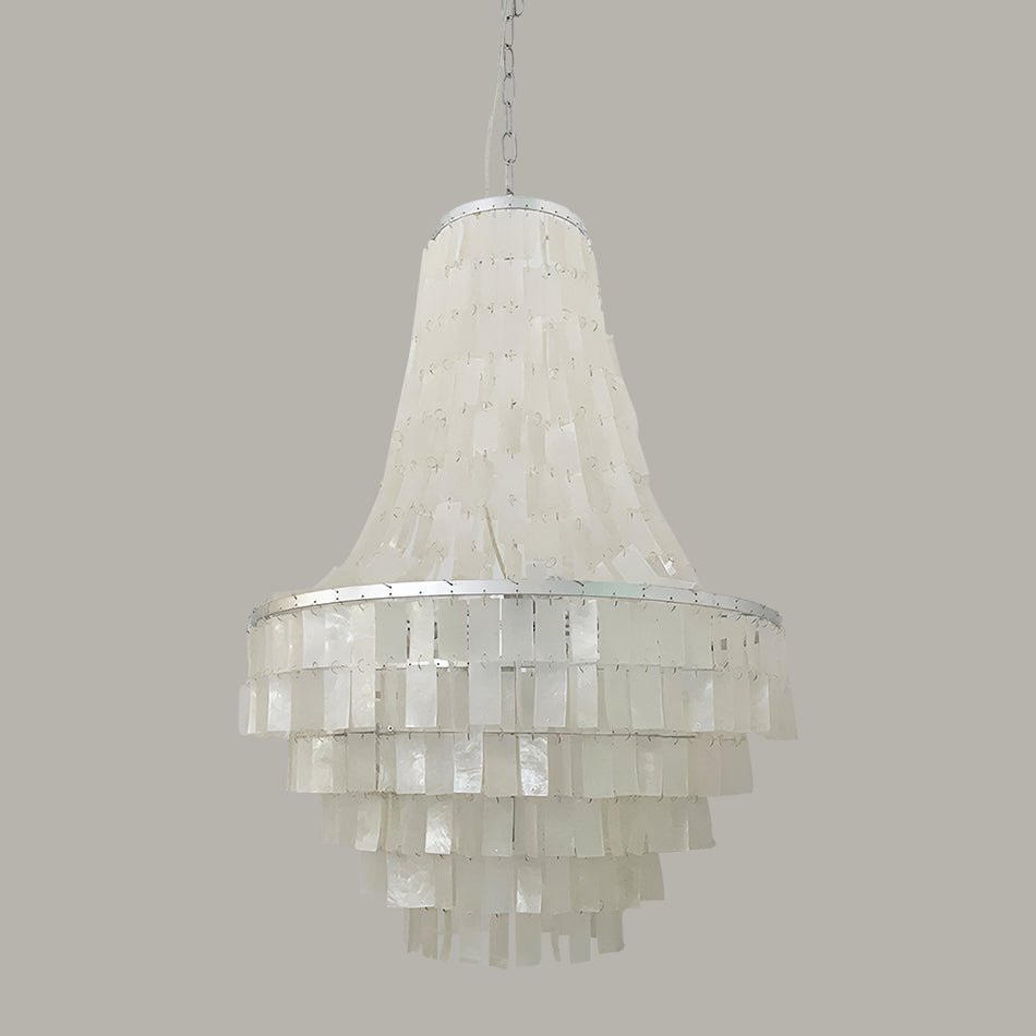 Veldenara Shell Chandelier-Moonnatur