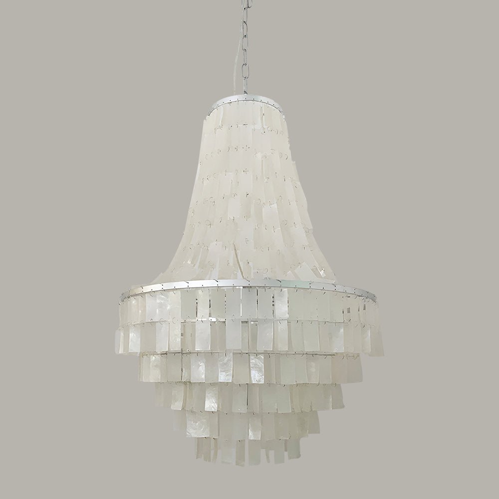 Veldenara Shell Chandelier-Moonnatur