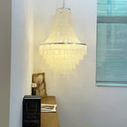 Veldenara Shell Chandelier-Moonnatur