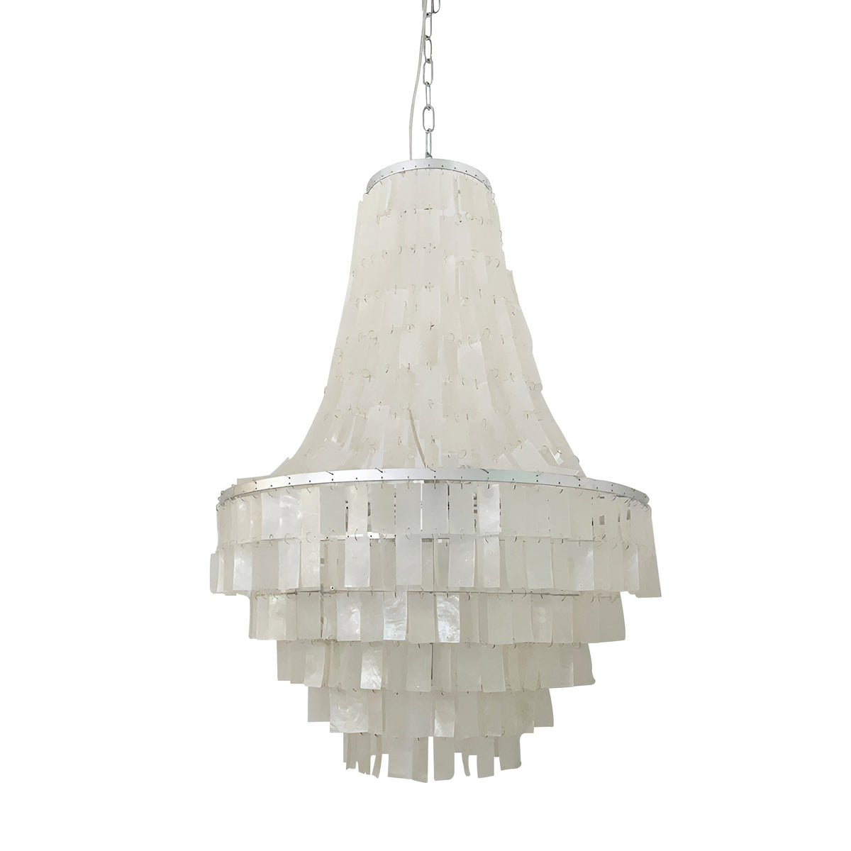 Veldenara Shell Chandelier-Moonnatur