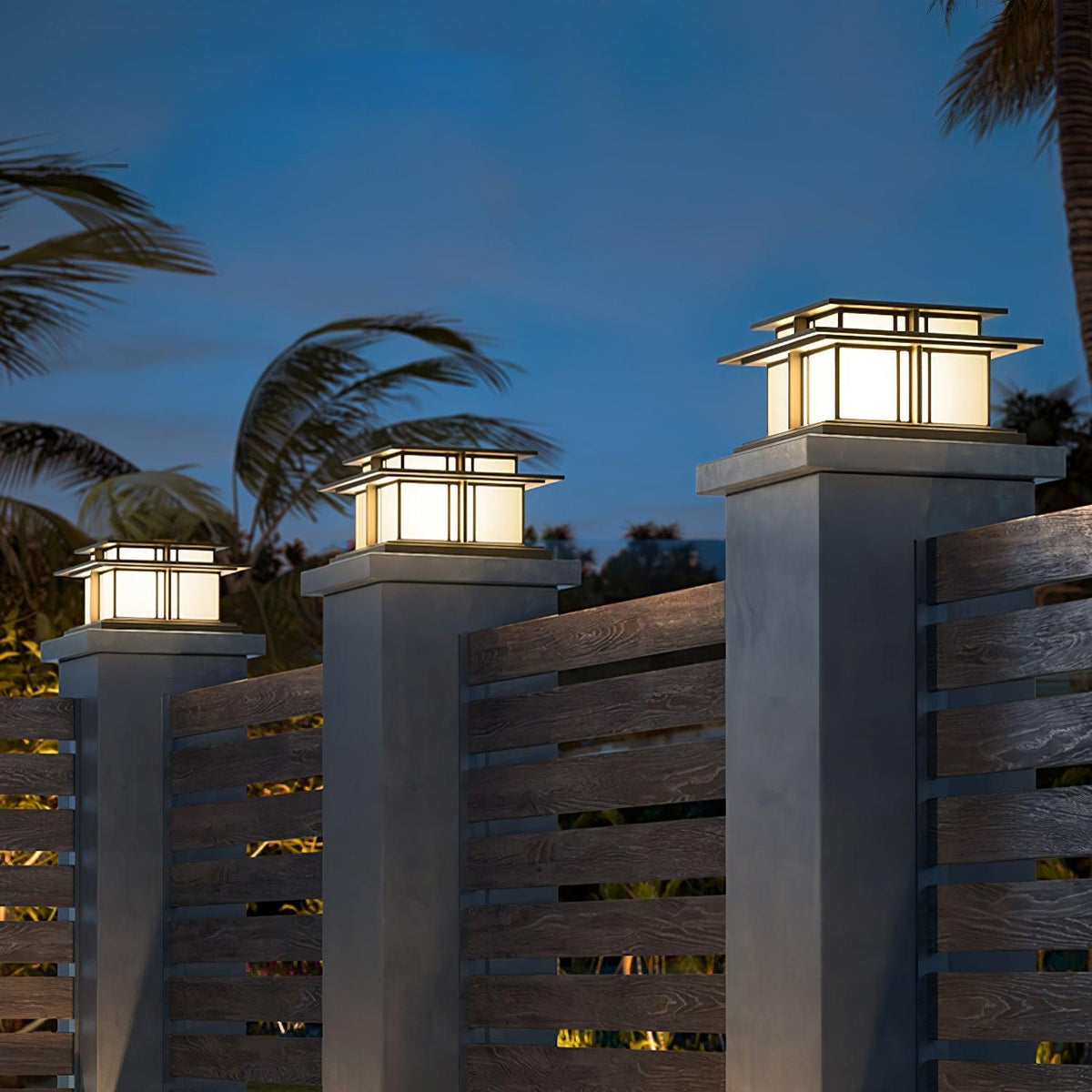 Torrenelle Acrylic Pillar Light-Moonnatur
