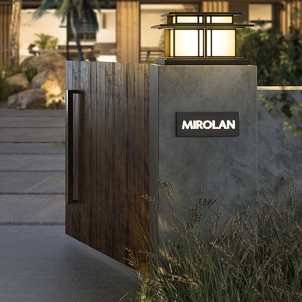 Torrenelle Acrylic Pillar Light-Moonnatur