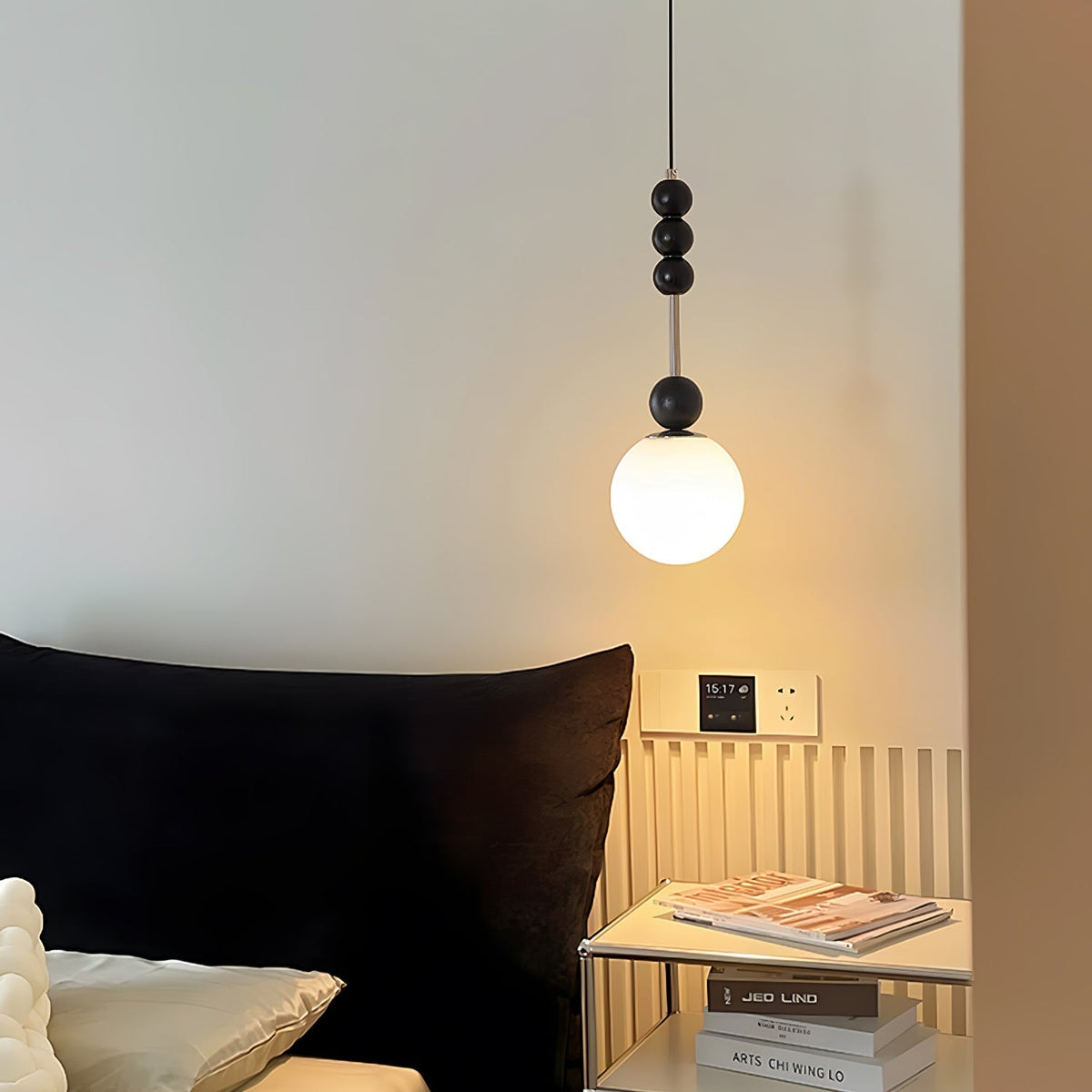 Glenara Wood Pendant Light-Moonnatur