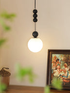 Glenara Wood Pendant Light-Moonnatur