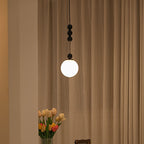 Glenara Wood Pendant Light-Moonnatur